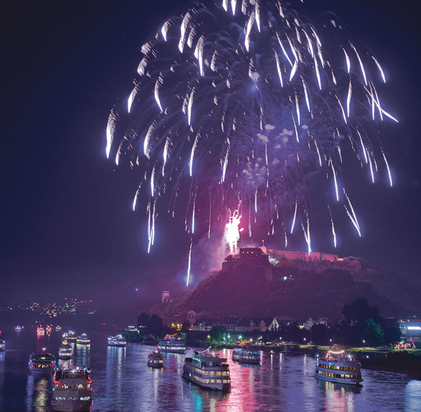 Rhein in Flammen Koblenz, 8.-10.8.2025